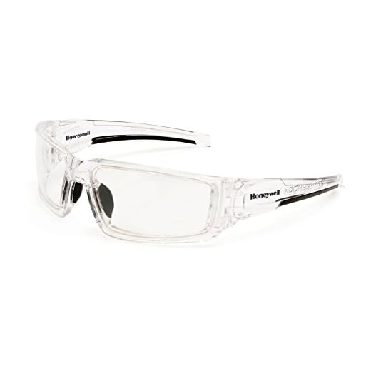 Honeywell Safety Products by Hypershock Safety Glasses, Clear Frame with Clear Lens & Uvextreme Plus Anti-Fog Coating (S2970XP)