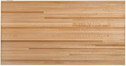 CONSDAN Butcher Block Counter Top, USA Grown Hard Maple Solid Har...