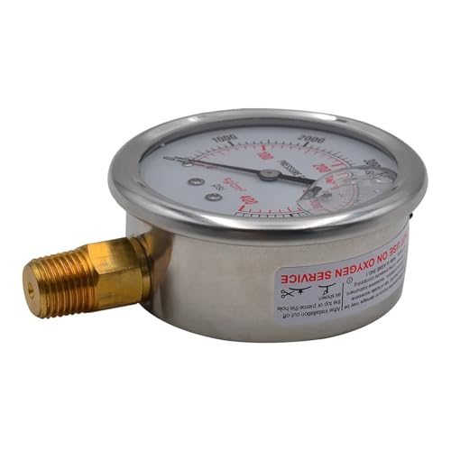 Manomètre hydraulique 0-5000 PSI : fini les fuites et les incertitudes de pression