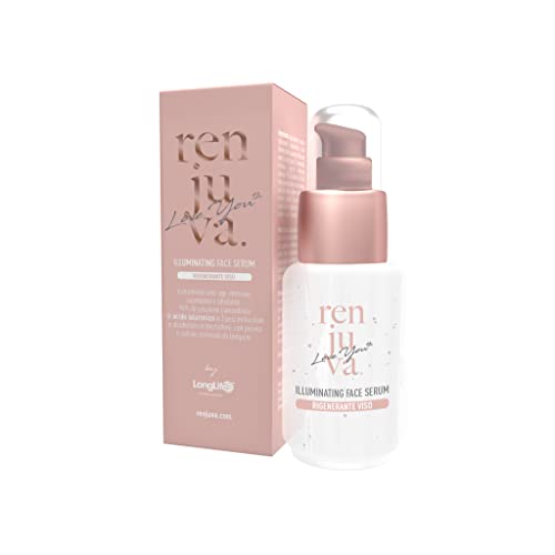 RENJUVA® ILLUMINATING FACE SERUM LongLife | Regenerador cara, acción hidratante e hidratante, efecto flotador