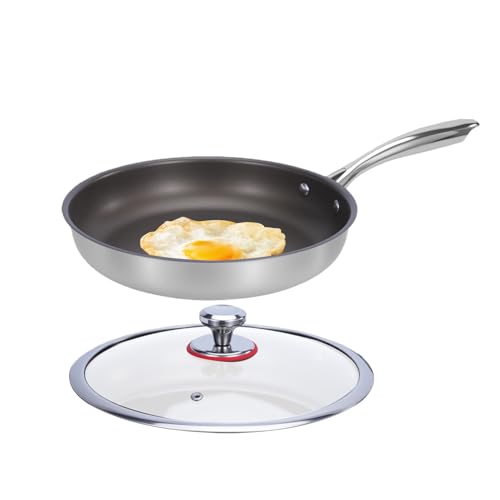 Generisch de titanio, antiadherente, accesorios de cocina para el hogar, guiso de cocina - para cocineros caseros, principiantes, propietarios, preparación de comidas, huevos, carne, hogar