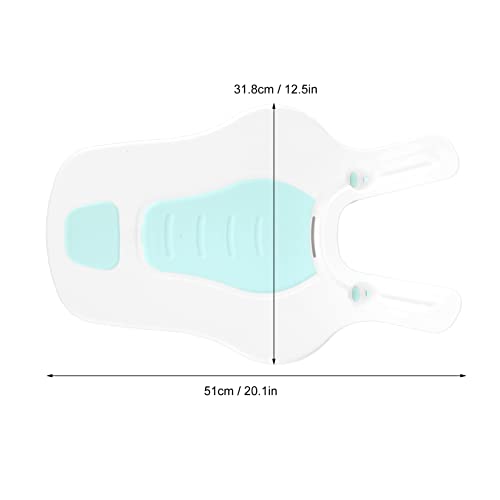 Image of Clean Rinse Baby Bather, Wash Hip Collapsible Portable Clean Rinse Bather Semi Circular Sink Ergonomic Multi Function for Home (Mint Green)