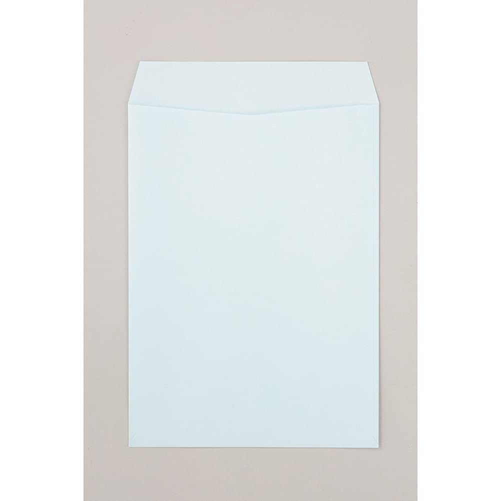 Amazon | キングコーポレーション 封筒 ソフトカラー 角2 ブルー