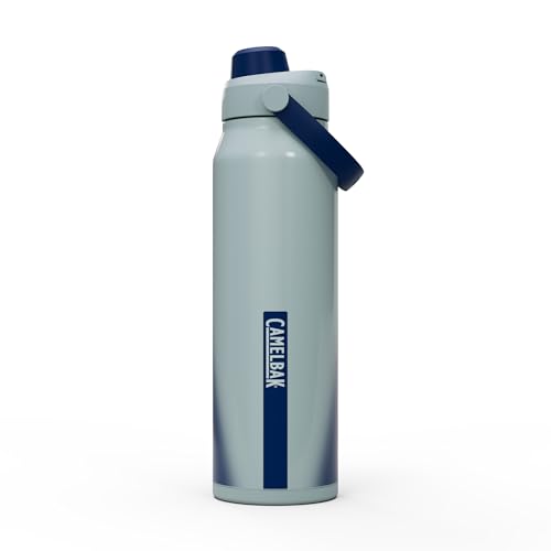 Image of CamelBak Thrive Chug Insulated Stainless Steel Water Bottle, Cold Retention with High Flow Lid for Everyday Hydration and Active Use, 32oz, Deep Sea Dawn