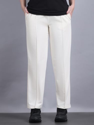 Image of Mack Jonney Solid| Relaxed Fit | Cotton Trackpant for Women-M27