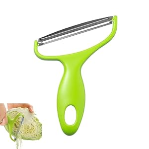Cabbage Shredder, Cabbage Peeler, Vegetable Peeler, for Quick Daily Peeling of Most Fruits and Vegetables (Green)