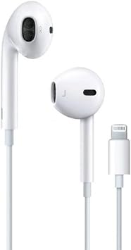 LinkTech H307 Lightning Plug and Play In-Ear Wired Headphone White