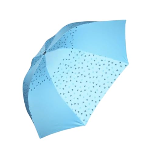 Image of KEKEMI 3 Fold Plain Pipine Umbrella for Men & Women