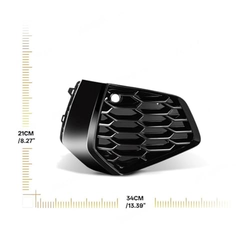 Calandre de phare antibrouillard pour remplacer grille A3 Sline - 5
