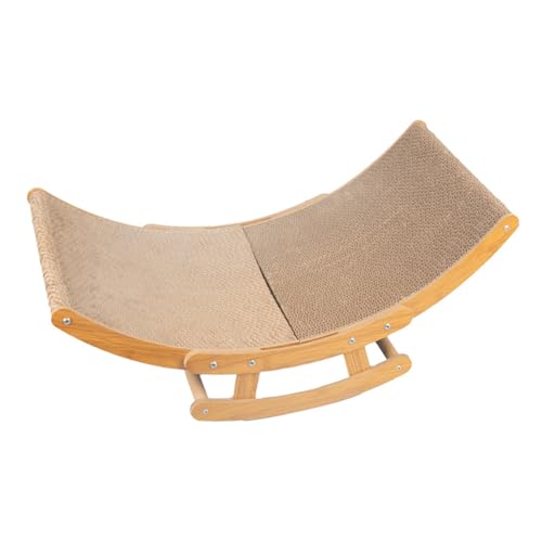Mecedora para Rascar Gatos Juguete con Soporte Estable Garra Divertida Moler Corrugado Resistente Desgaste Rascador De Juguete Sillas Rascar