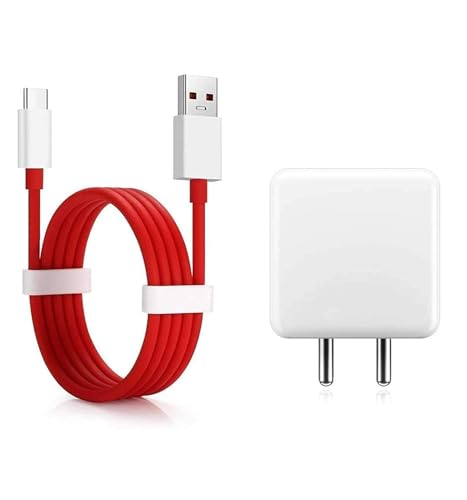 Image of Original 100w Charger | Type C to C | Fast Charging | Compatible with One Plus 11R 5G, Nord 3, 10 Pro, Ace Racing, 11, Nord CE 3 Lite, 9RT, Ace 2V, and 9 Pro