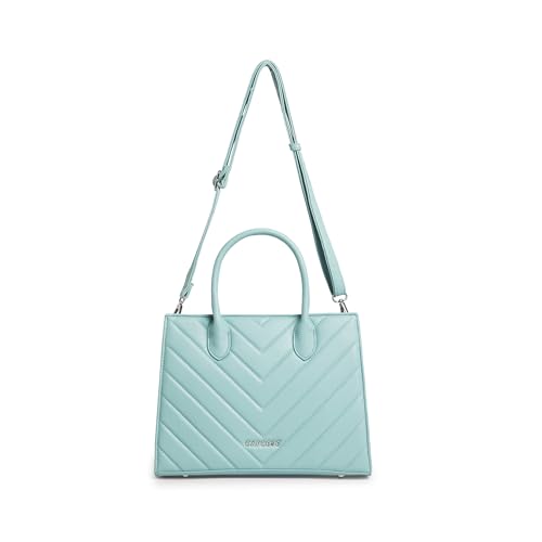 Image of Caprese Riko Medium Satchel Bag for Women with Adjustable & Detachable Strap|Versatile Shoulder,Crossbody & Handheld Bag for Work, Travel,Everyday Use,with Multiple Compartments