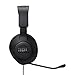 JBL Quantum 100M2 - Wired Over-Ear Gaming Headset with omnidirectional, Detachable mic with Mute Option and Fabric-Covered Memory Foam Ear Cushions, Compatible with All Platforms (Black)