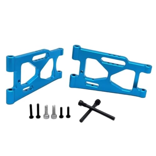 Bras inférieur arrière MJX 7303 en aluminium bleu anodisé pour une endurance maximale
