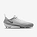 Nike Vapor Speed 3 Football Cleats (FB3303-100, White/Summit White/Wolf Grey/Metallic Silver) Size 12