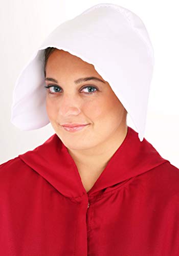 Handmaid's Tale Plus Size Costume Womens, Modest Cloaked Halloween Outfit, Historic Red Hooded Cape And Bonnet 2X #TOP4