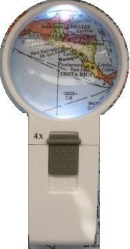 4X 12D 2.75" Round LED Hand Magnifier