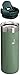 Stanley AeroLight Transit Bottle 16 oz | Locking Drink Through Lid | Leak Resistant Water Bottle or Coffee Travel Mug | Lightweight Insulated Stainless Steel | BPA-Free | Hammertone Green