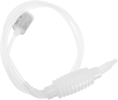 Angoily Tubo de sifón de vino Manguera de tubo de sifón Bomba de sifón de cerveza con manguera Cubo de vino de cerveza de 6.2 ft Gas Petróleo Agua