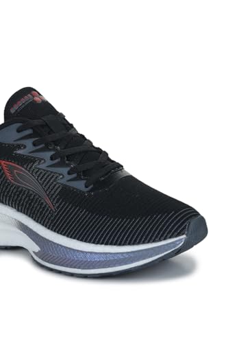 Image of ABROS Sports Shoes for Men's Upper Mesh with ETPU Sole Lace-Ups Comfortable Lightweight Shoes