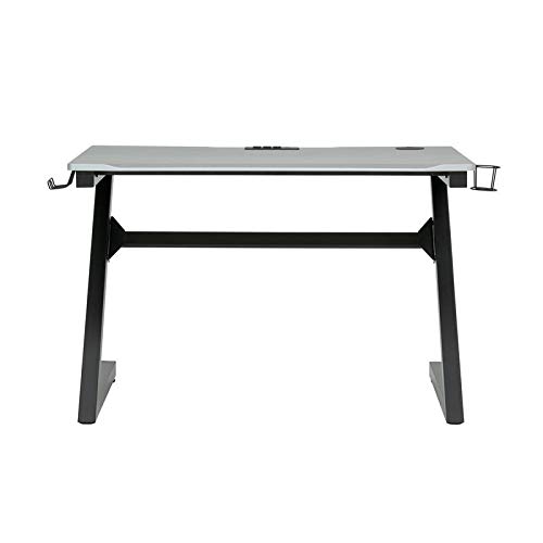 Sd Studio Designs Zone Gaming Table, Black,Silver #TOP3