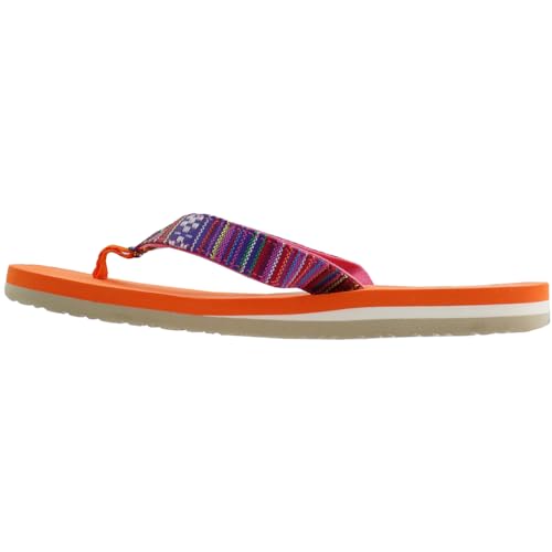 TOMS Kids Boys Verano Flip Flops Casual Sandals Casual - Orange4