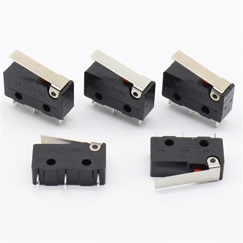 Interrupteur KW11-3Z 3 broches micro switch micro rupteur AC 250V 5A lot de 10 pièces