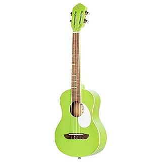 Ortega Guitars Ukulélé Ténor vert – Série Gaucho – housse incluse – corps Agathis (RUGA-GAP) - Les Beatles, Paul McCartney, John Lennon, RIngo Starr, George Harrison Ortega Guitars Ukulélé Ténor vert - Série Gaucho - housse incluse - corps Agathis (RUGA-GAP) – Image 3