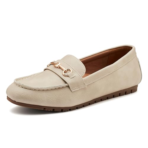 BGSTGUDS Women's Wide Loafers Shoes Cute Dressy Shoes Ladies Comfort Slip Ons Work Shoes - Image 6