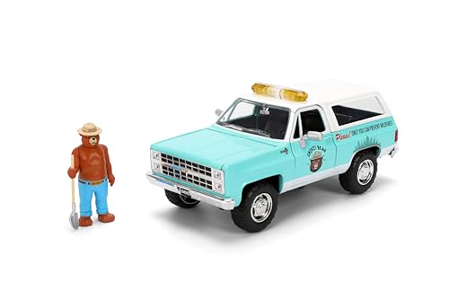 Jada Smokey Bear 1980 Chevy Blazer Die-Cast miniatura 3