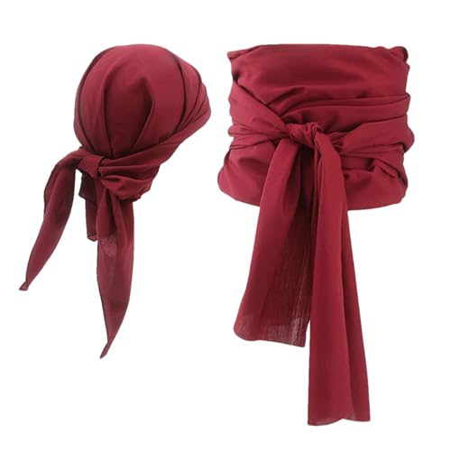 Bandana de cosplay pirate et chapeau d'Halloween pour fêtes costumées