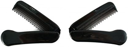 Bilson 2 Pieces Beard Combs Made of Plastic - Ideal for Traveling