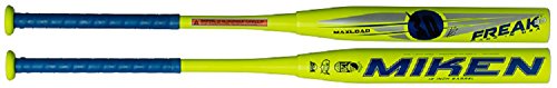 Miken Kevin Flip Filby Signature Freak 30 Softball Bat, Optic Yellow, 27 oz