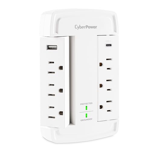CyberPower CSP6WSUC Surge Protector - image 1
