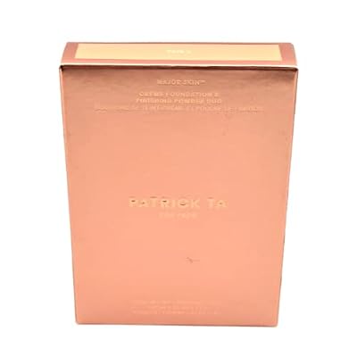 PATRICK TA Major Skin Creme Foundation and Finishing Powder Duo Fair 4