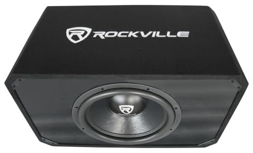 Image of Rockville SV15K6D2 15 inch Car Audio Subwoofer Plexi Enclosure Box, 2-Ohm