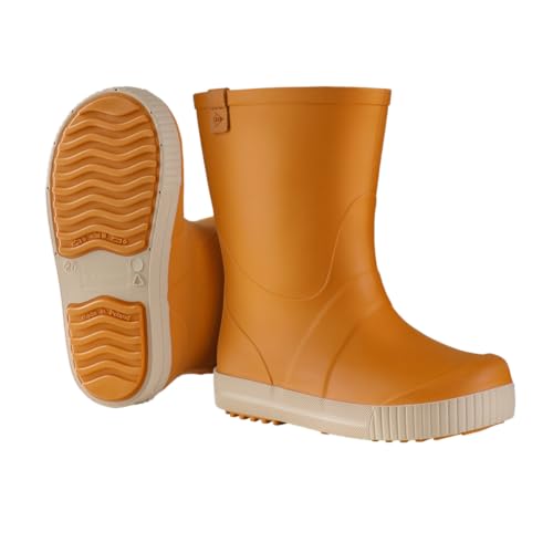 Bottes de pluie imperméables Dunlop enfant avec semelle réfléchissante