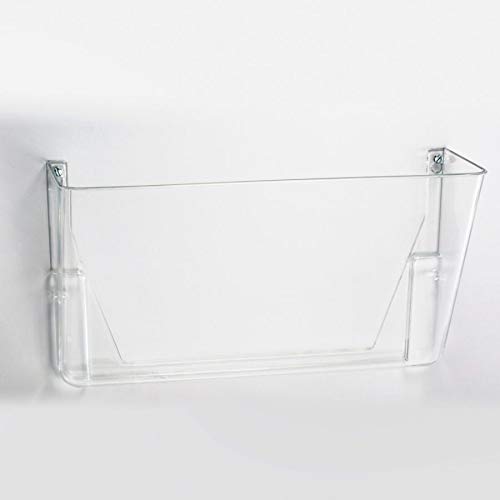 Officemate Wall File Letter Size, Clear (21434) #TOP6