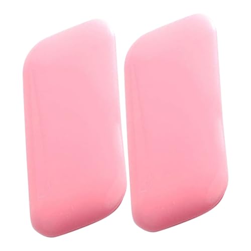 Beaupretty 2 Piezas Herramientas de trasplante de pestañas accesorios para levantar pestañas almohadillas de maquillaje de ojos almohadillas para pestañas gel de sílice rosa