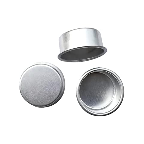 JIHUOO 20 Pcs Metal Candle Holders Cover