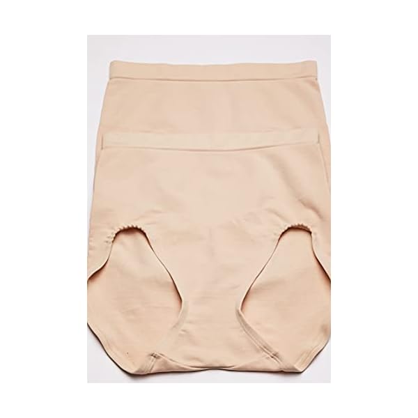 Bali-Womens-Shaping-Ultra-Firm-Control-Seamless-Shapewear-Brief-Fajas-2-Pack-DFX204 Bali womens Shaping Ultra Control Dfx204 2-pack shapewear briefs, Soft Taupe/Soft Taupe, Large US