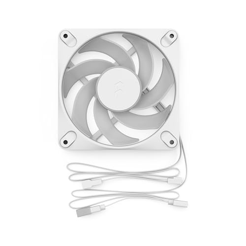 Image of Fractal Design Dynamic 3 12 Reverse RGB White 120mm PWM Fan
