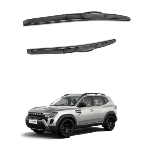 Image of Oshotto Frameless (O.E.M Type) Replacement Wiper Blades Compatible with Renault Duster (20' / 20 inch)