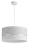  Lampara de techo infantil/Lampara colgante bebe/Lampara para habitacion infantil (GRIS)