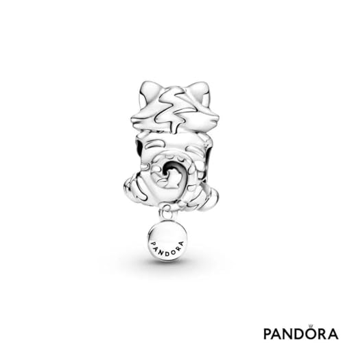 PANDORA Kitten & Yarn Ball Charm - Compatible with PANDORA Moments - Jewelry for Women - Gift for Women - Made with Sterling Silver - With Gift Box3