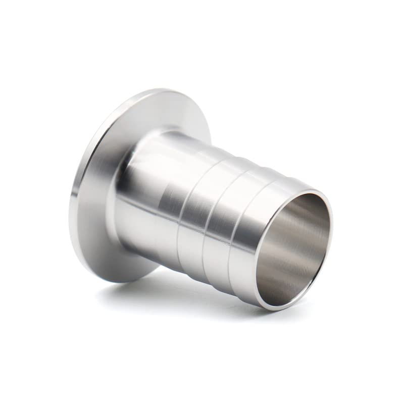 Raccord cannelé sanitaire 6mm contre les fuites sur ferrule tri-clamp 50.5