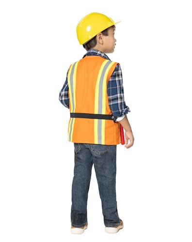 Disfraz de trabajador de construcción para niños 5-6 años miniatura 2