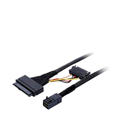 Cable integrado 12G S-AS HD a U.2 / SFF-8643 a SFF-8639 0.5M miniatura 2