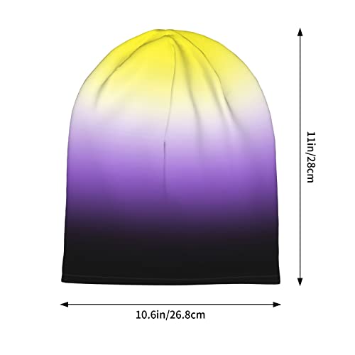 Gorro Multifuncional Bandera Nonbinary Pride para Hombre y Mujer miniatura 3