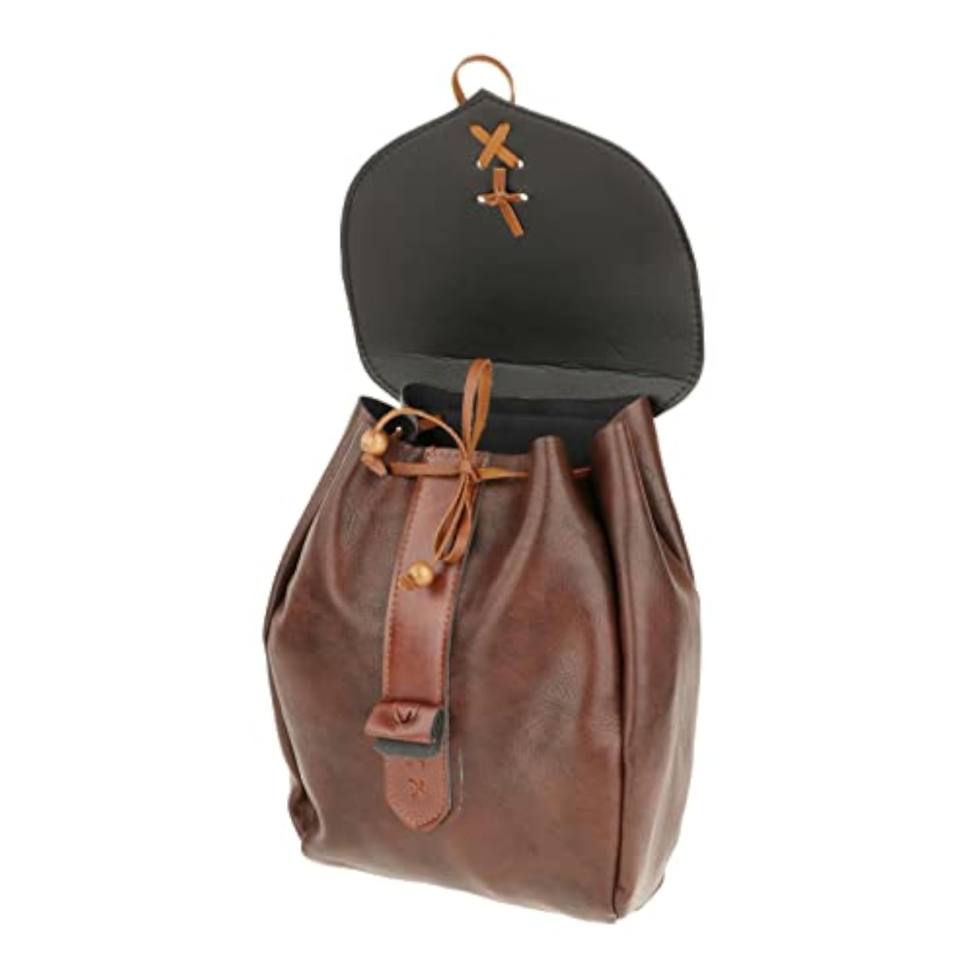 Retro Pouch Style Backpack with Pockets